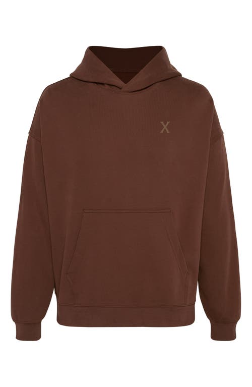 Savage X Fenty Fleece Hoodie In Brown
