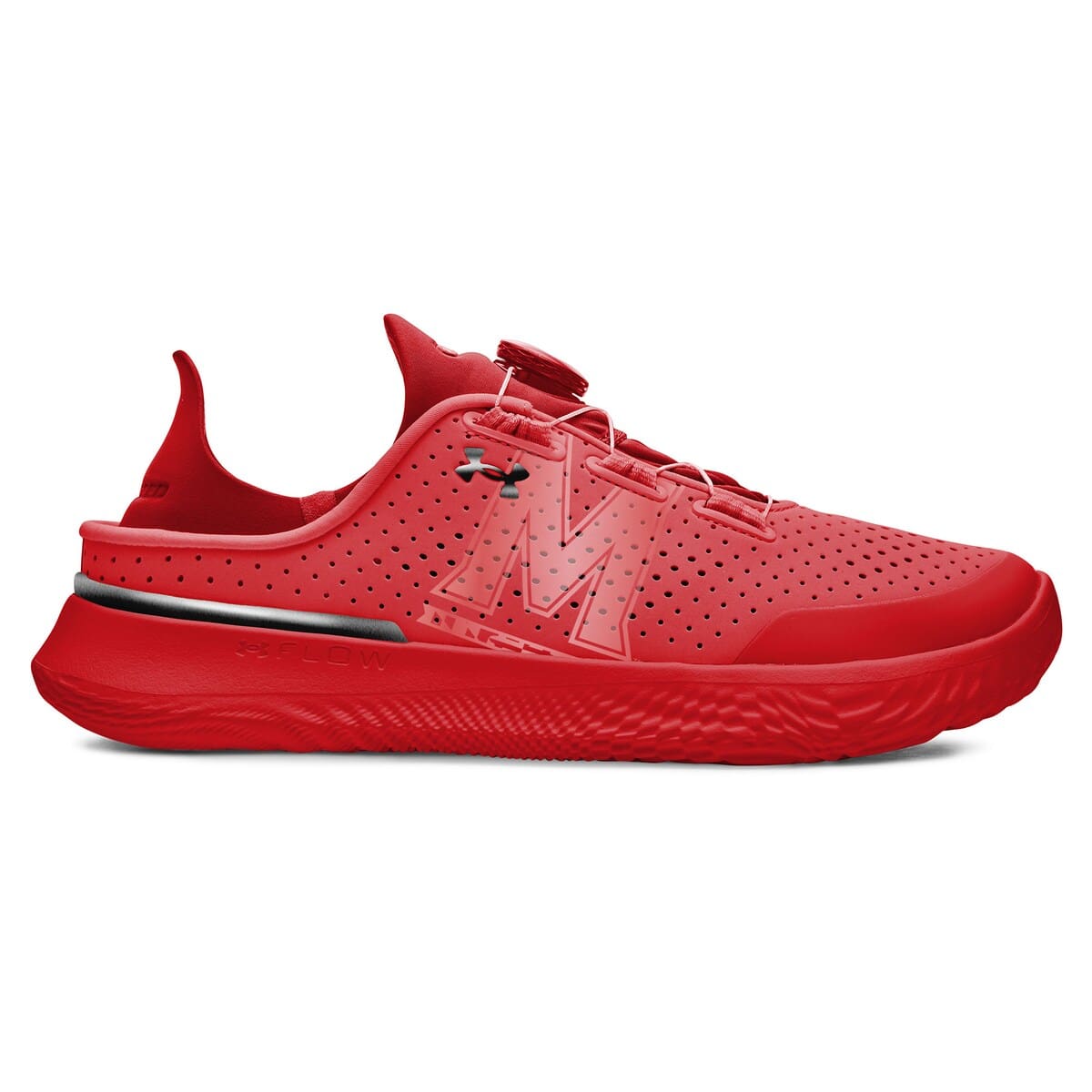 Under Armour Unisex Under Armour Red Maryland Terrapins SlipSpeed Running Shoes, Alternate, color, Red