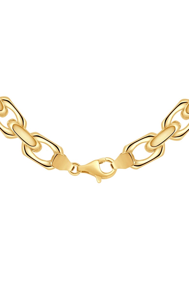 14k Gold Women's 24" Chain Necklace 42 Grams 8.5mm Thick, Alternate, color, 14k Yellow Gold