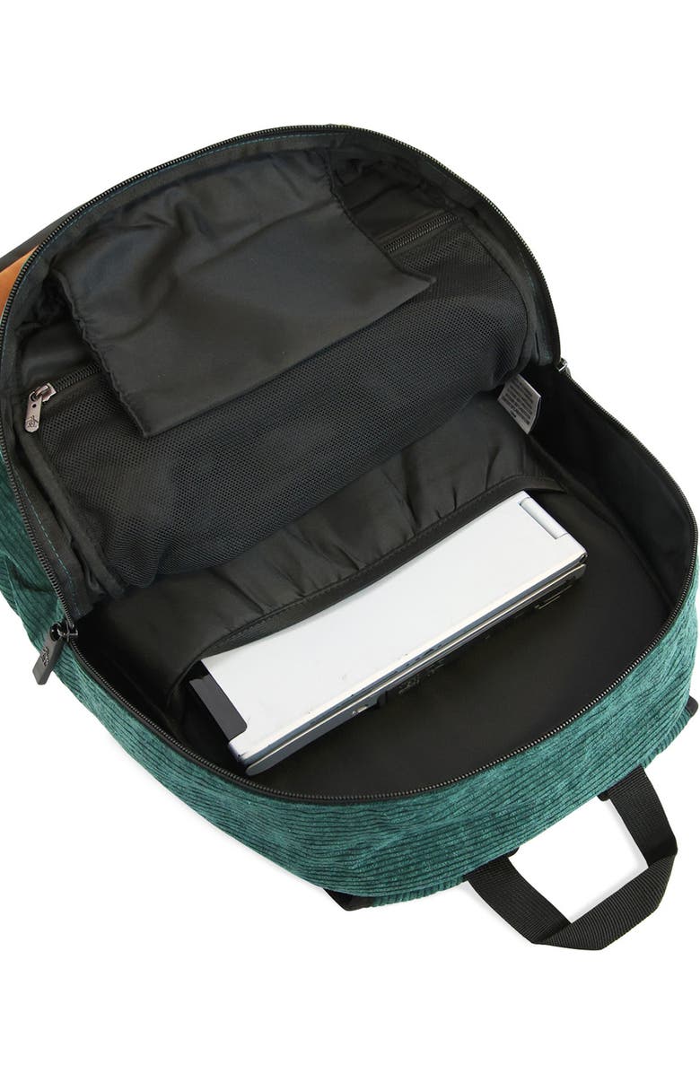 Original Penguin Corduroy Backpack, Alternate, color, Turquiose
