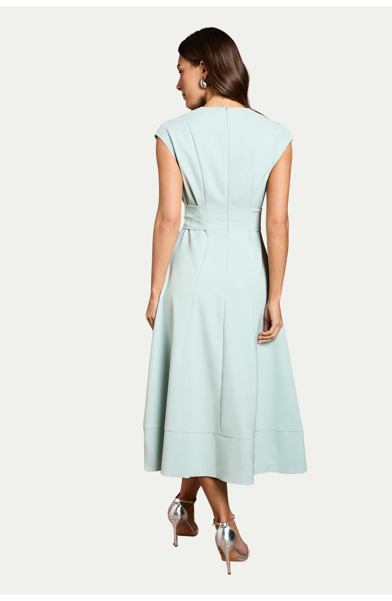 Coast Belted Crepe Dress, Alternate, color, Mint