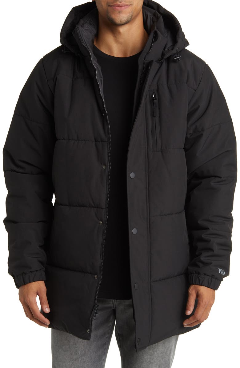 tentree Quilted Waterproof Parka, Main, color,