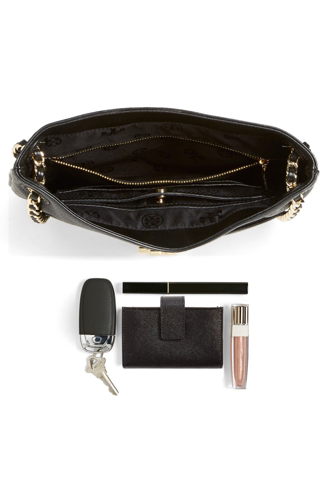 Tory Burch 'Plaque' Swingpack, Alternate, color, 