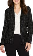 NIC+ZOE Metallic Grid Jacket