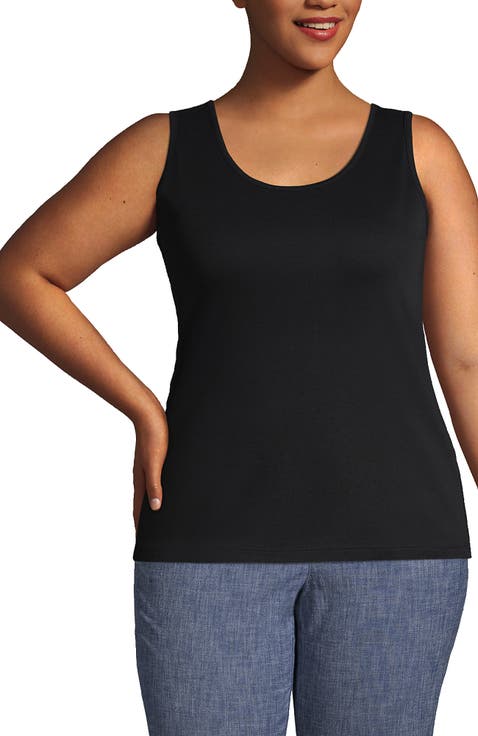 Plus Size Cotton Tank Top
