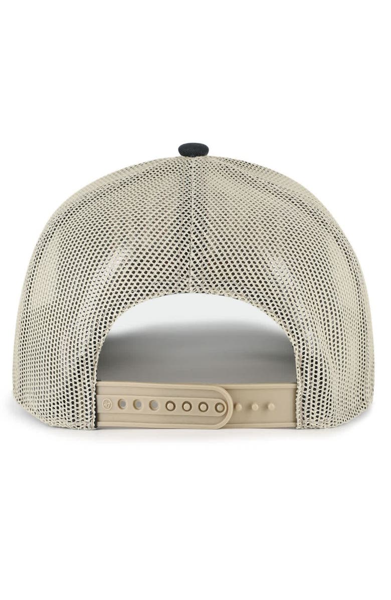 '47 Men's '47 Black Wake Forest Demon Deacons Arid Adjustable Trucker Hat, Alternate, color, Black