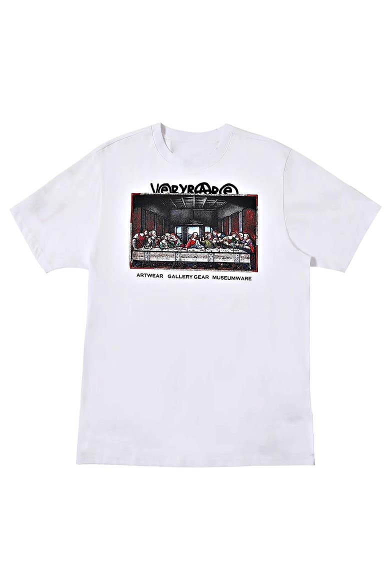 Last Supper Tee, Main, color, White