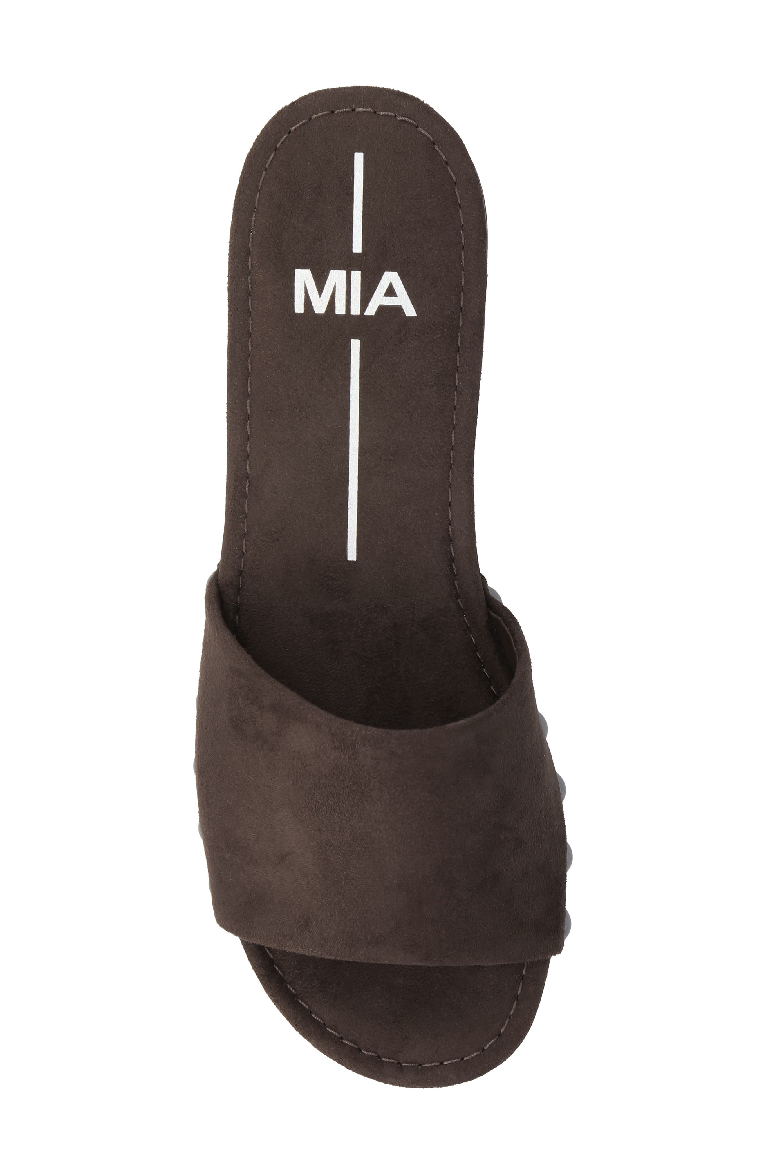 MIA Xonia Platform Sandal, Alternate, color, Chocolate