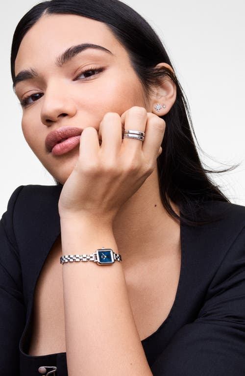 Daniel Wellington Quadro Mini Bracelet Watch, 15mm X 18mm In Metallic