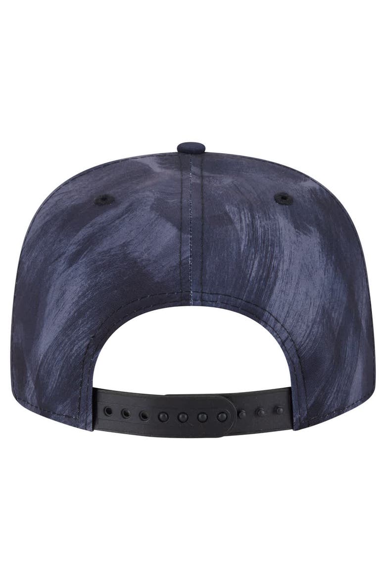 Men's New Era Navy Detroit Tigers Printed Golfer Snapback Hat, Alternate, color, Navy