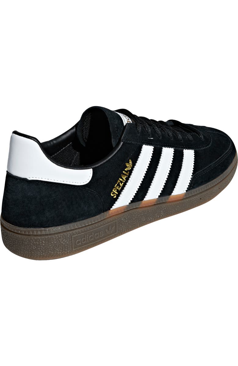 adidas Gender Inclusive Handball Spezial Sneaker, Alternate, color, Black/White/Gum