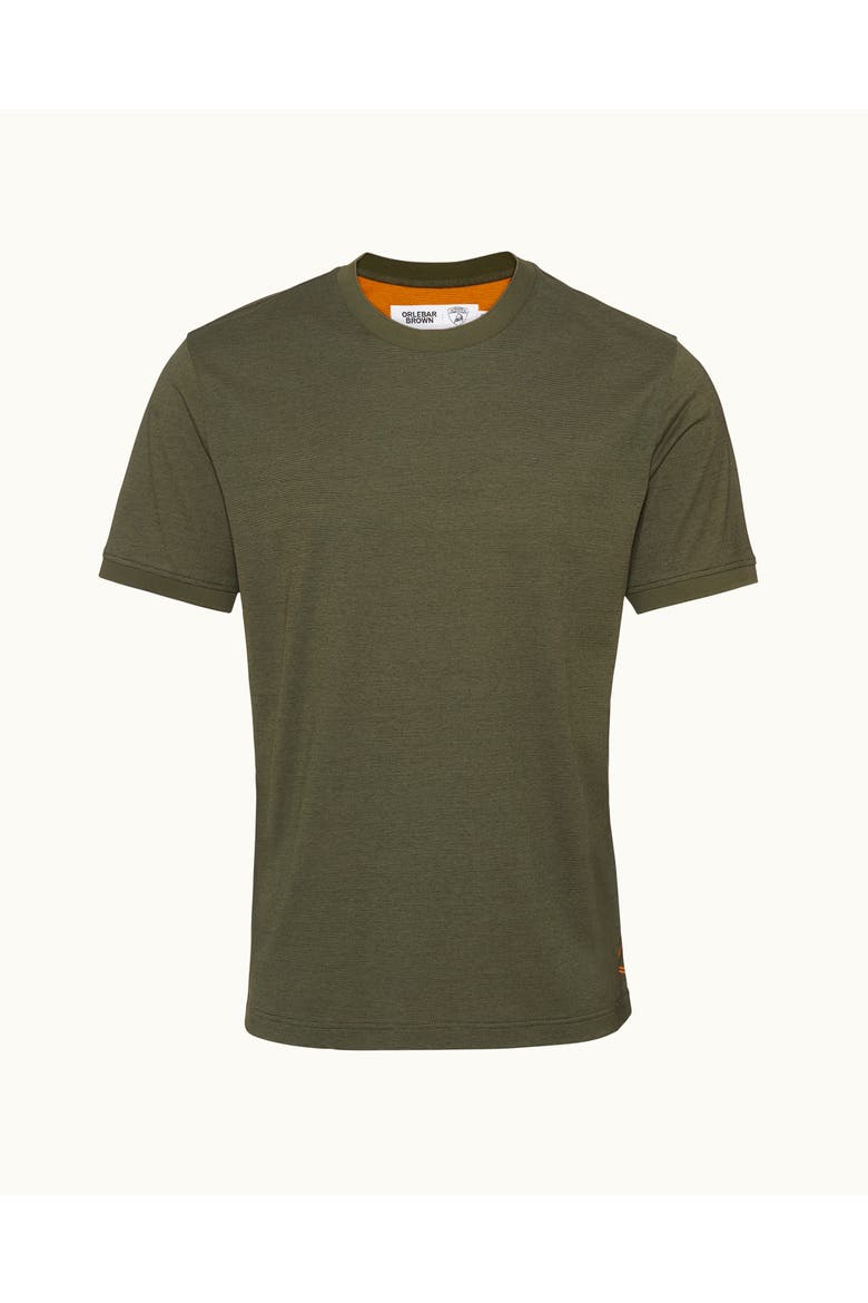 Ob Standard T T-Shirt, Alternate, color, VERDE TURBINE/ARANCIO APODIS