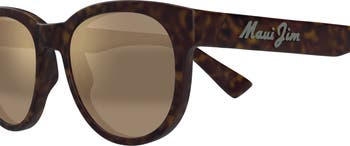 Maoli 52mm PolarizedPlus2<sup>®</sup> Round Sunglasses