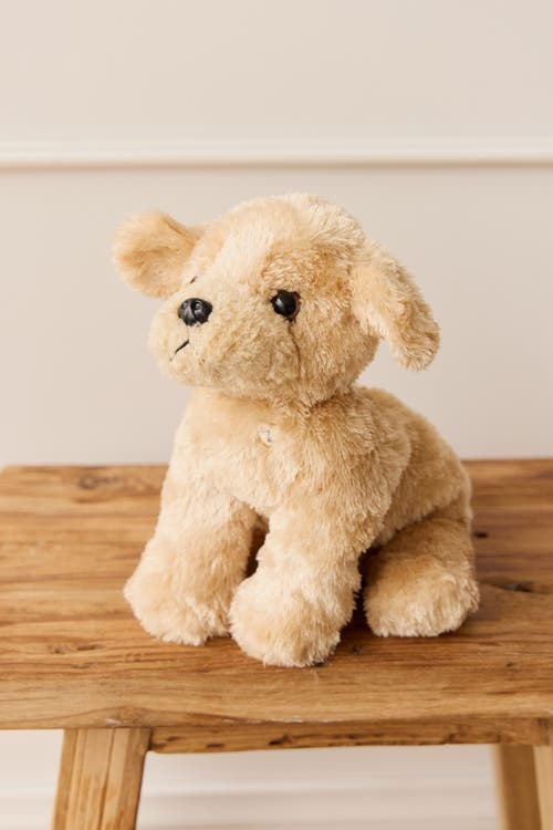 Snuggle Bunnies Stuffed Animal Milo The Retriever In Gold