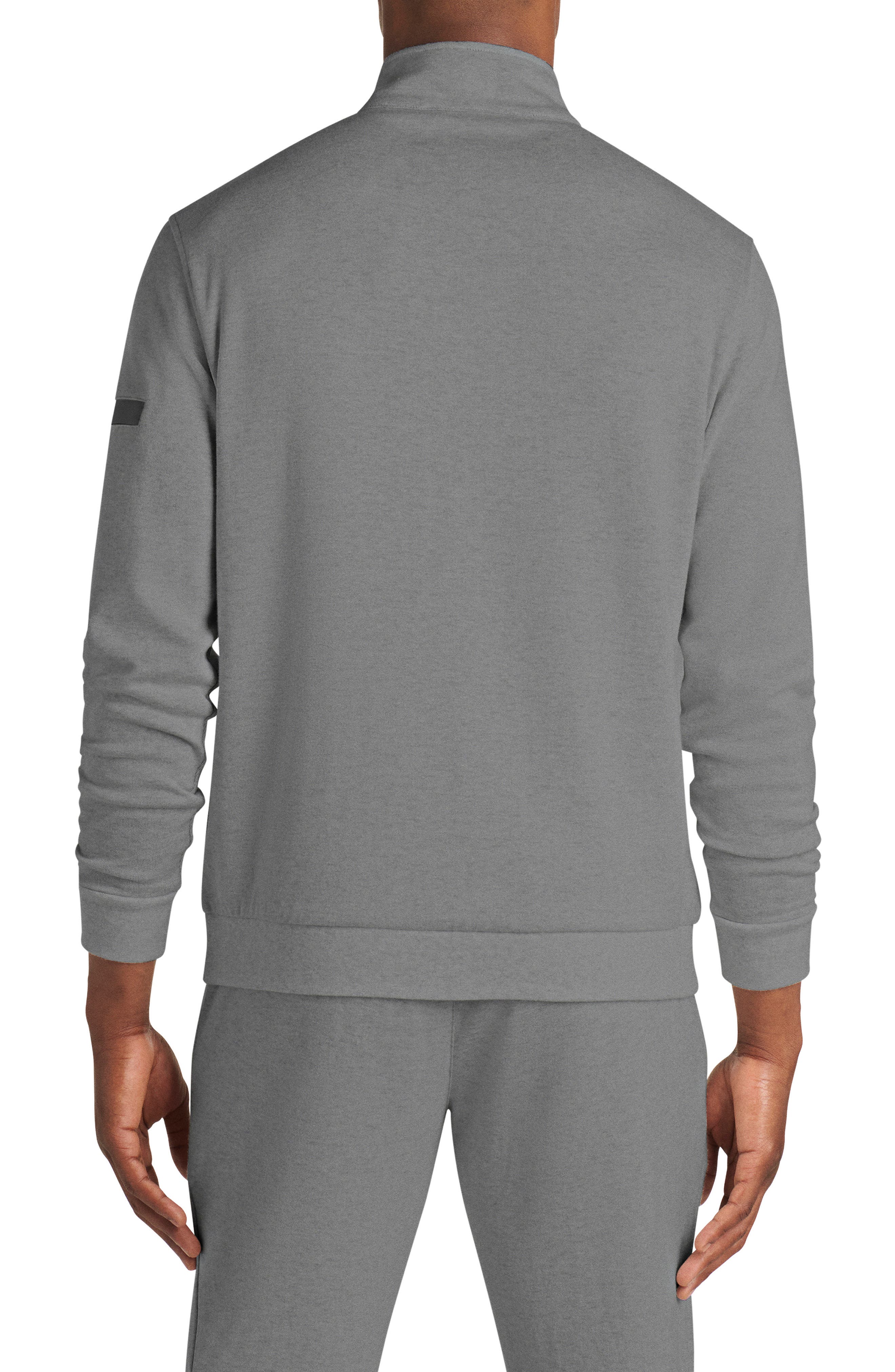 Comfort Cotton Blend Quarter Zip Pullover - image 2