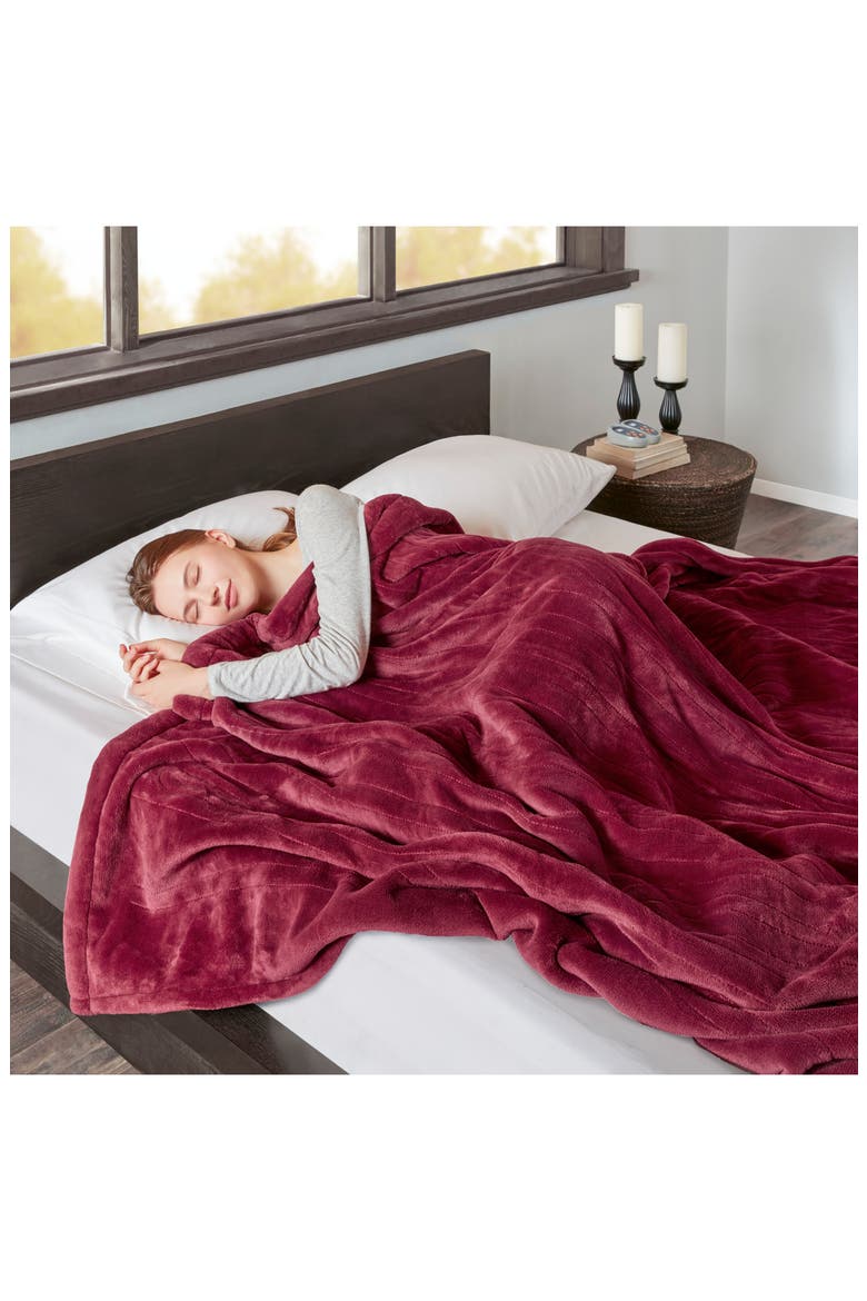 Heated Blanket, Alternate, color, RED