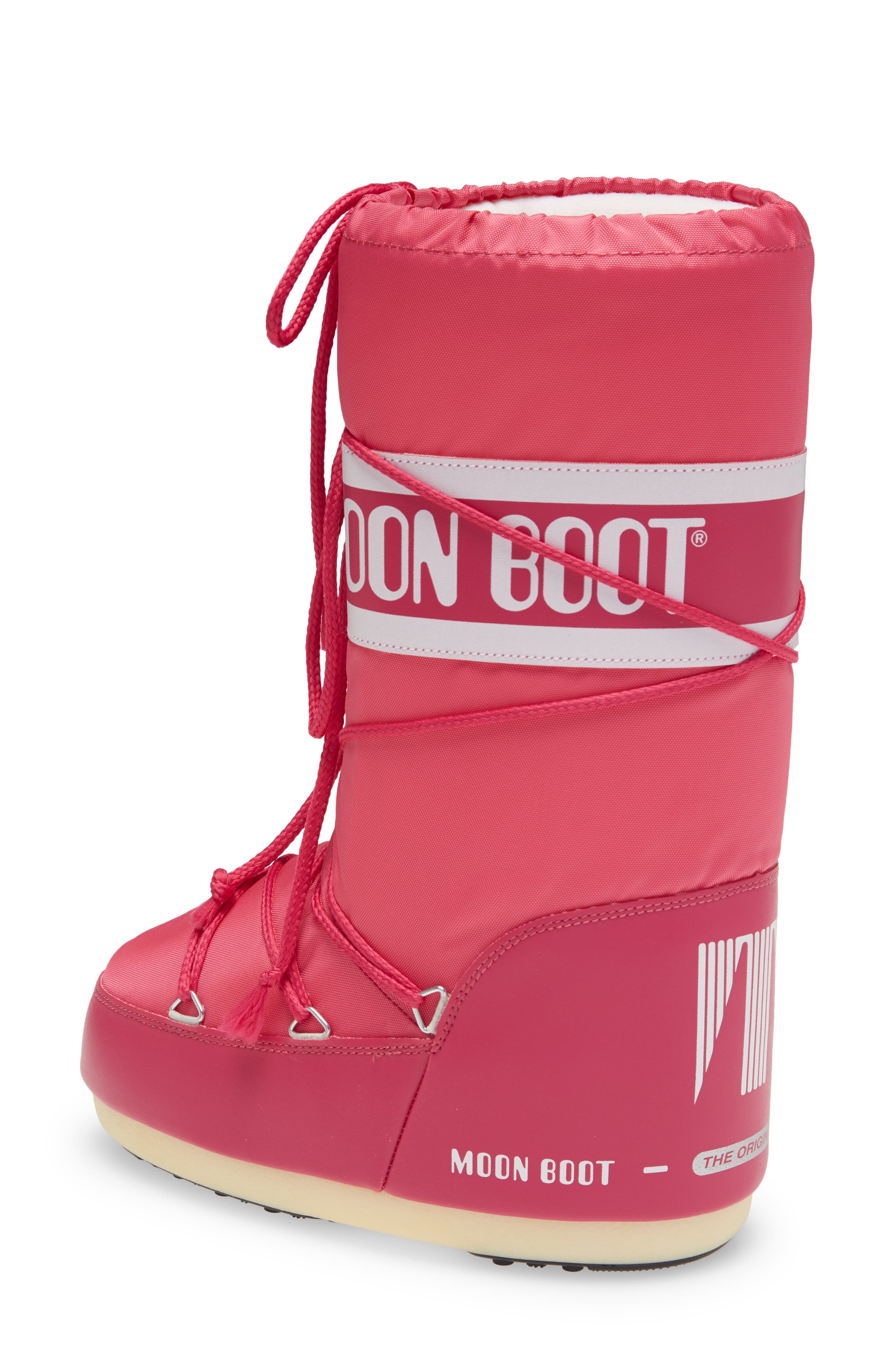 Water Repellent Nylon Boot, Alternate, color, BOUGANVILLE