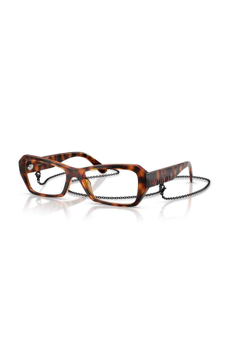 54mm Butterfly optical glasses, Main, color, Brown