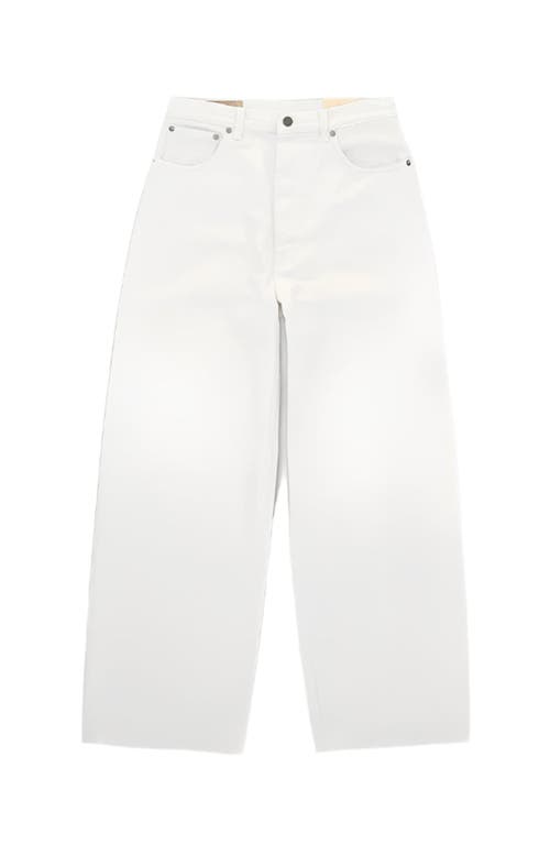 Fortela Jaron Wide-leg Bull Cotton Trousers In Gray