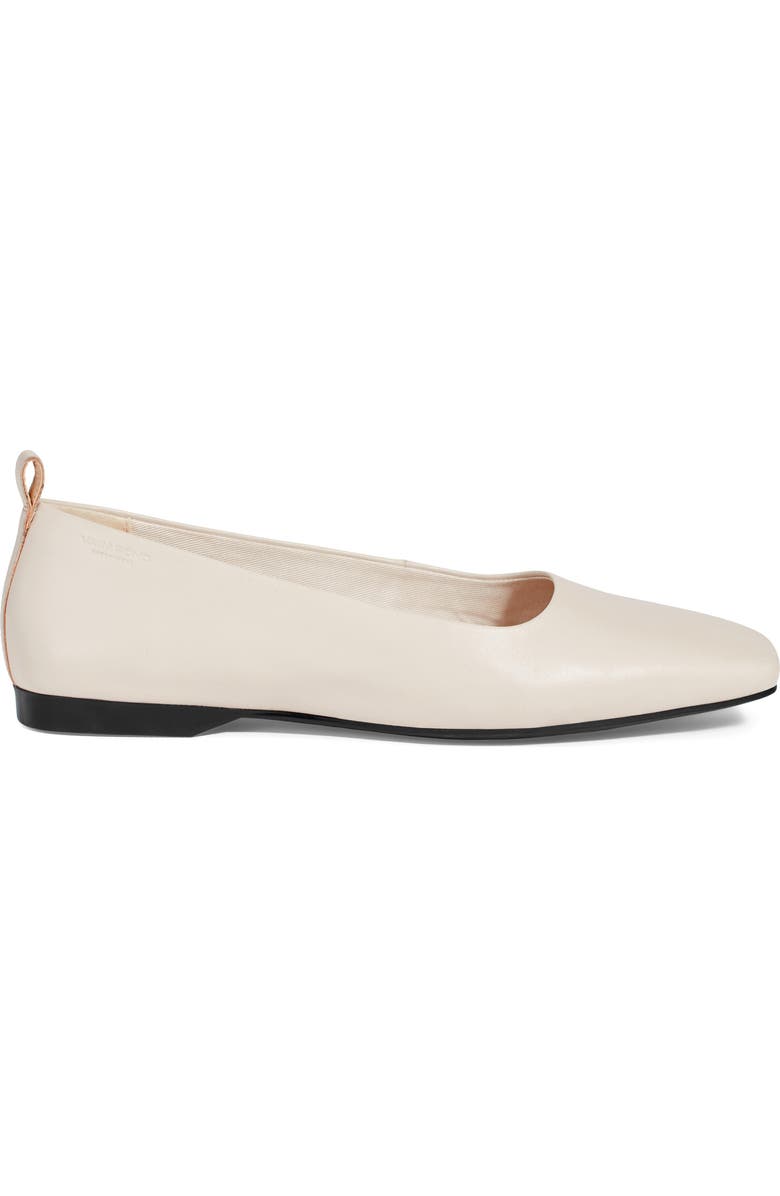 Vagabond Shoemakers Delia Flat, Alternate, color, Off White