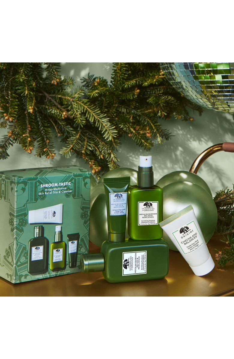 Origins Shroom-Tastic Mega-Mushroom Skin Relief Set USD $81 Value, Alternate, color, 