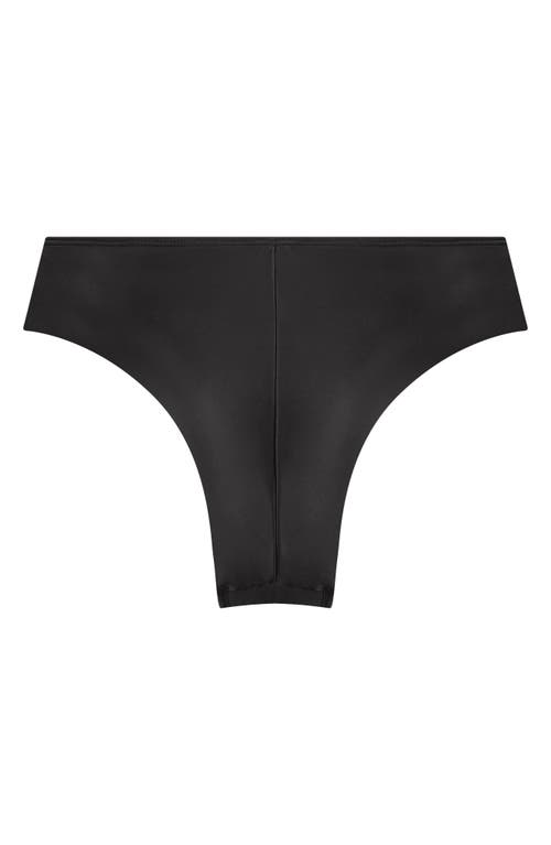 Shop Hunkemoller Hunkemöller Chalice High Cut Brazilian Panties In Caviar