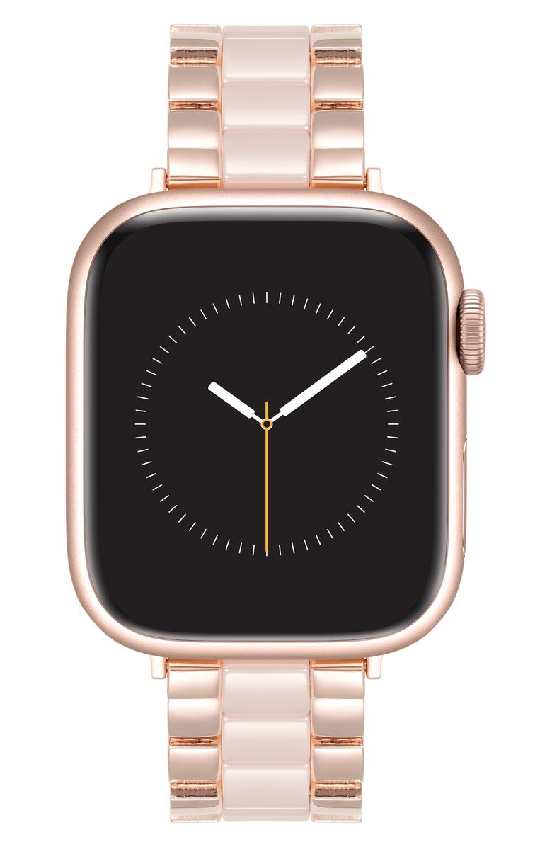 Anne Klein Ceramic Link Apple Watch<sup>®</sup> Bracelet Watchband, Alternate, color, 