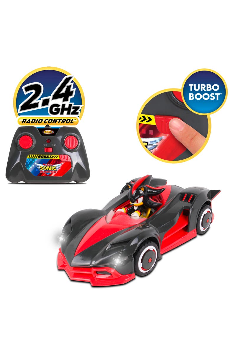 NKOK Sonic Team Racing Radio Controlled Shadow The Hedgehog, Alternate, color, Multicolored