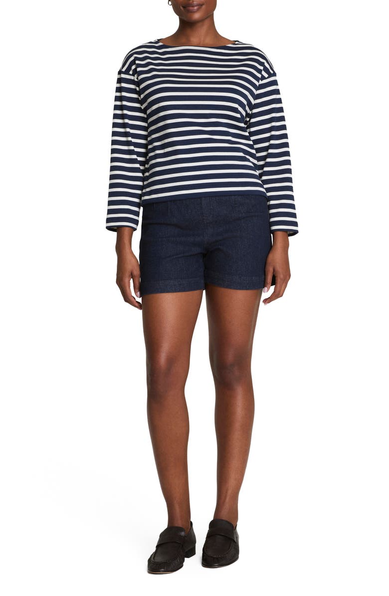 SPANX<sup>®</sup> Cool Cotton Top, Alternate, color, Navy Yacht Stripe
