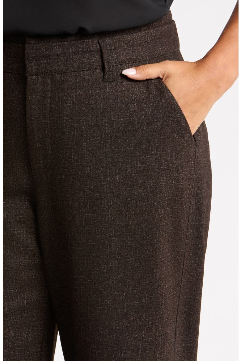 Teagan Sky Rise Ankle Pants, Alternate, color, COLD BREW