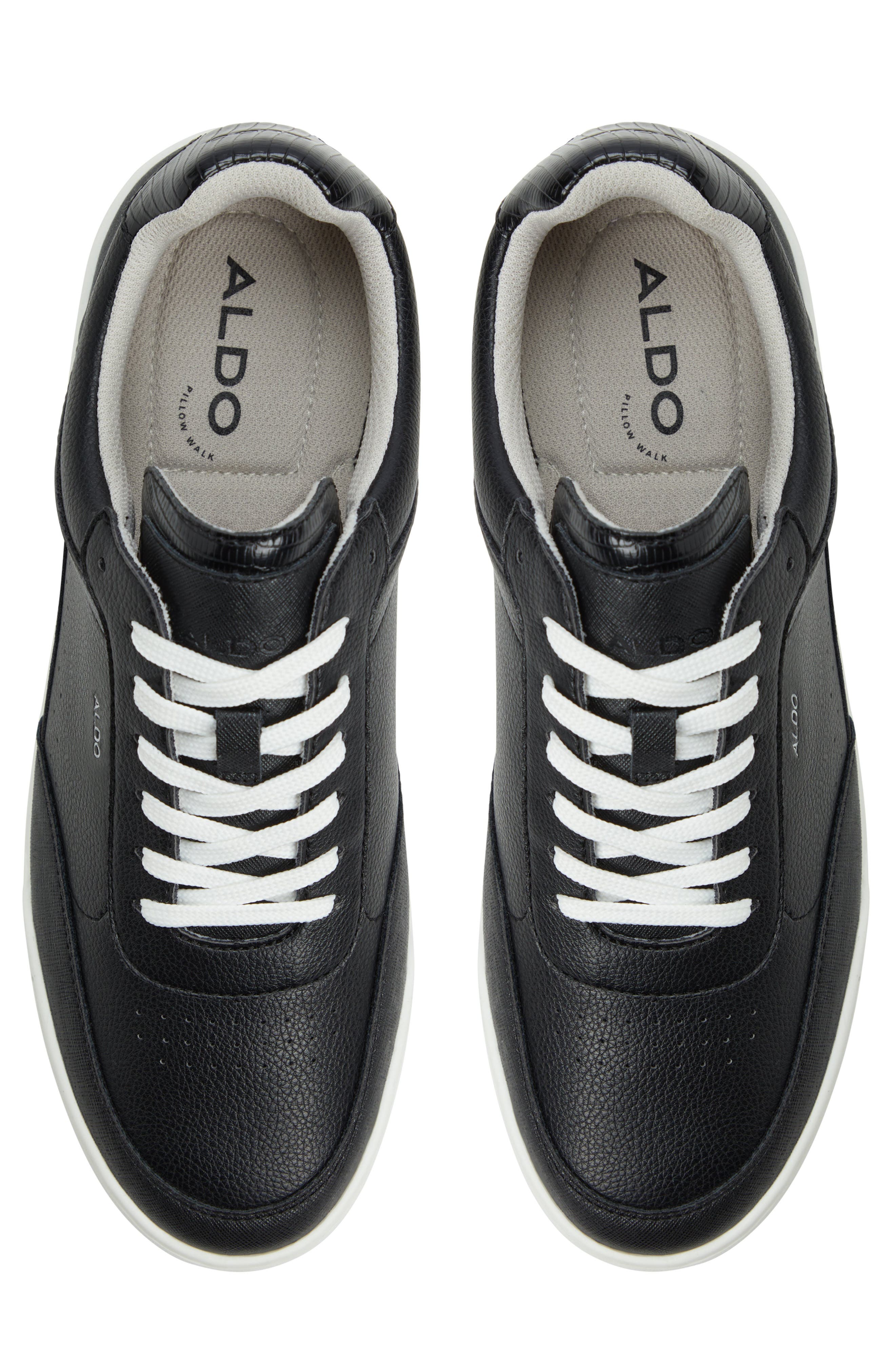 ALDO Maxi Low Top Sneaker, Alternate, color, Black