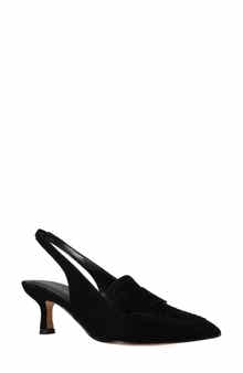 Pelle Moda Keagen Pointed Toe Slingback Pump