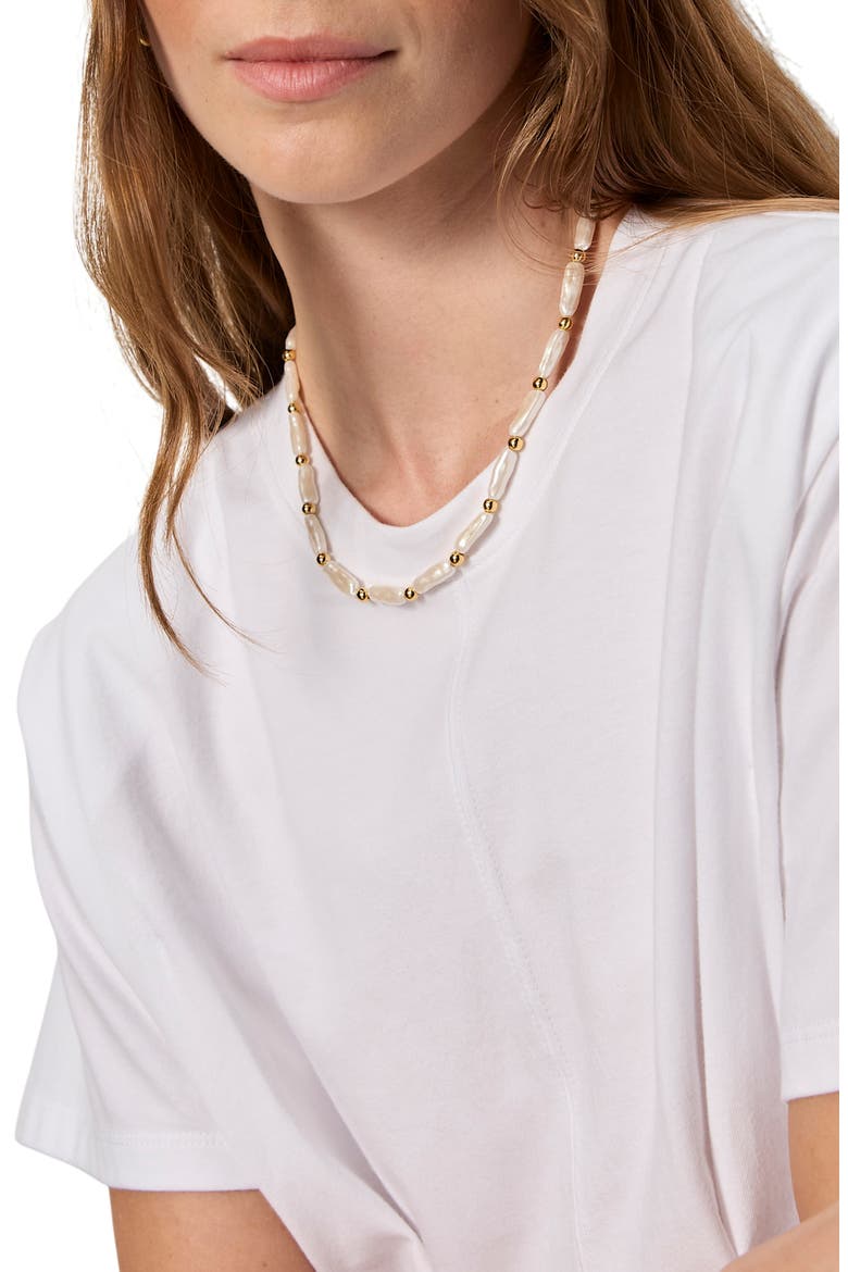 Good to Go Tie Hem T-Shirt, Alternate, color, WHITE