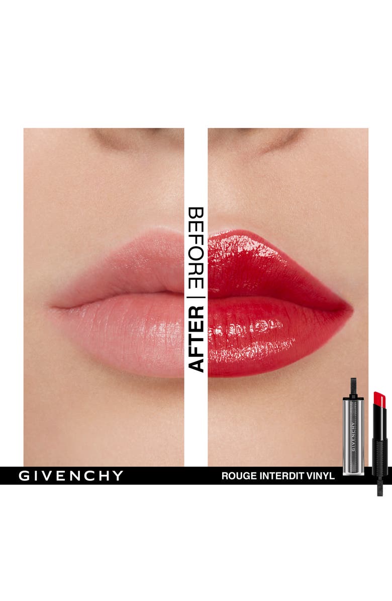 Givenchy Rouge Interdit Vinyl Extreme Shine Lipstick, Alternate, color,
