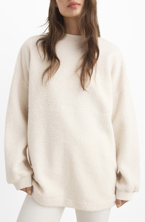 High Pile Fleece Lounge Top