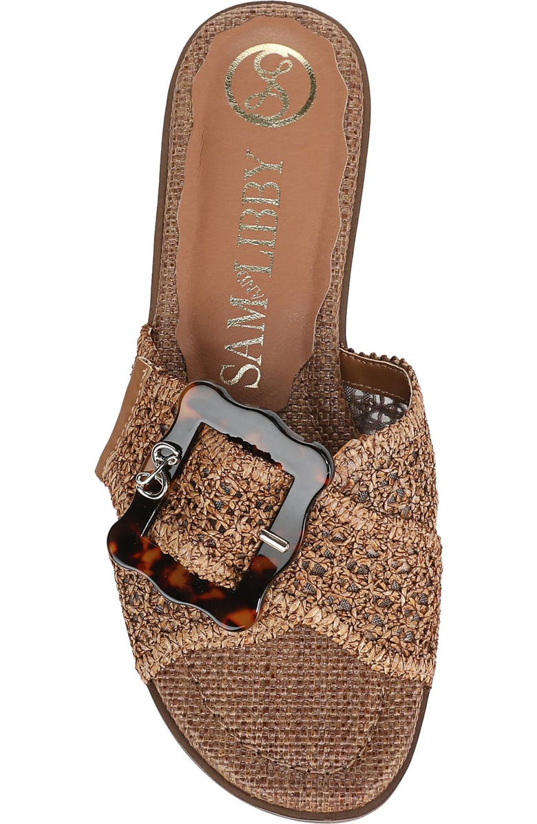 SAM & LIBBY Thea Woven Sandal, Alternate, color, Ash Brown