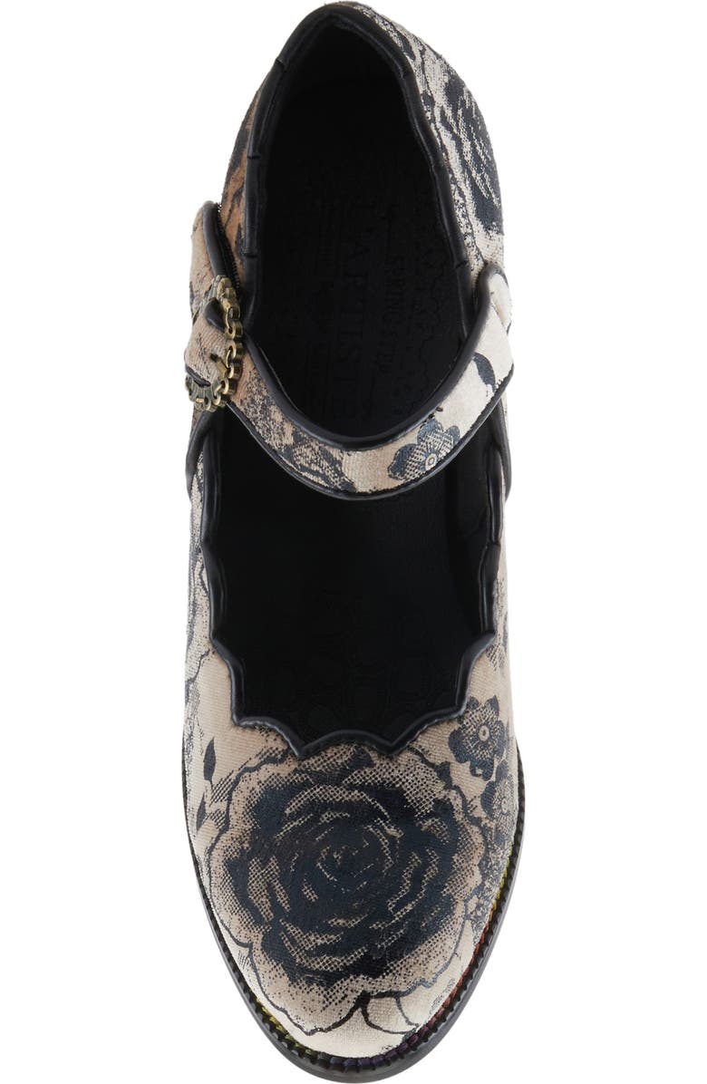 L'Artiste by Spring Step Adodora Mary Jane Pump, Alternate, color, Black Multi