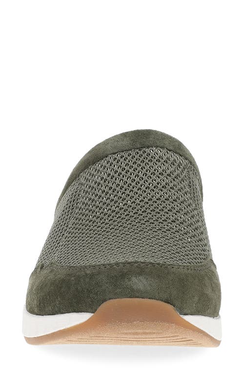 Dansko Claudia Sneaker Mule In Green