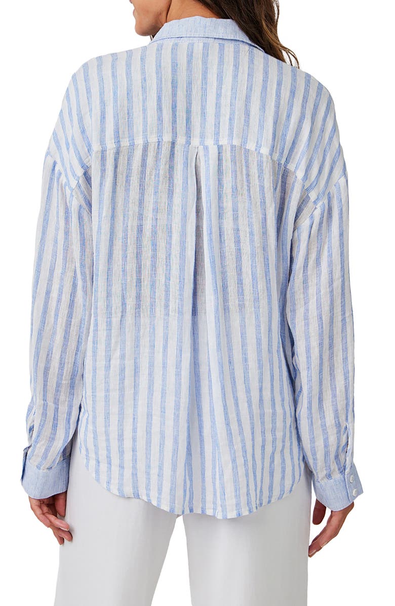 Bella Dahl Contrast Pocket Boyfriend Shirt, Alternate, color, 