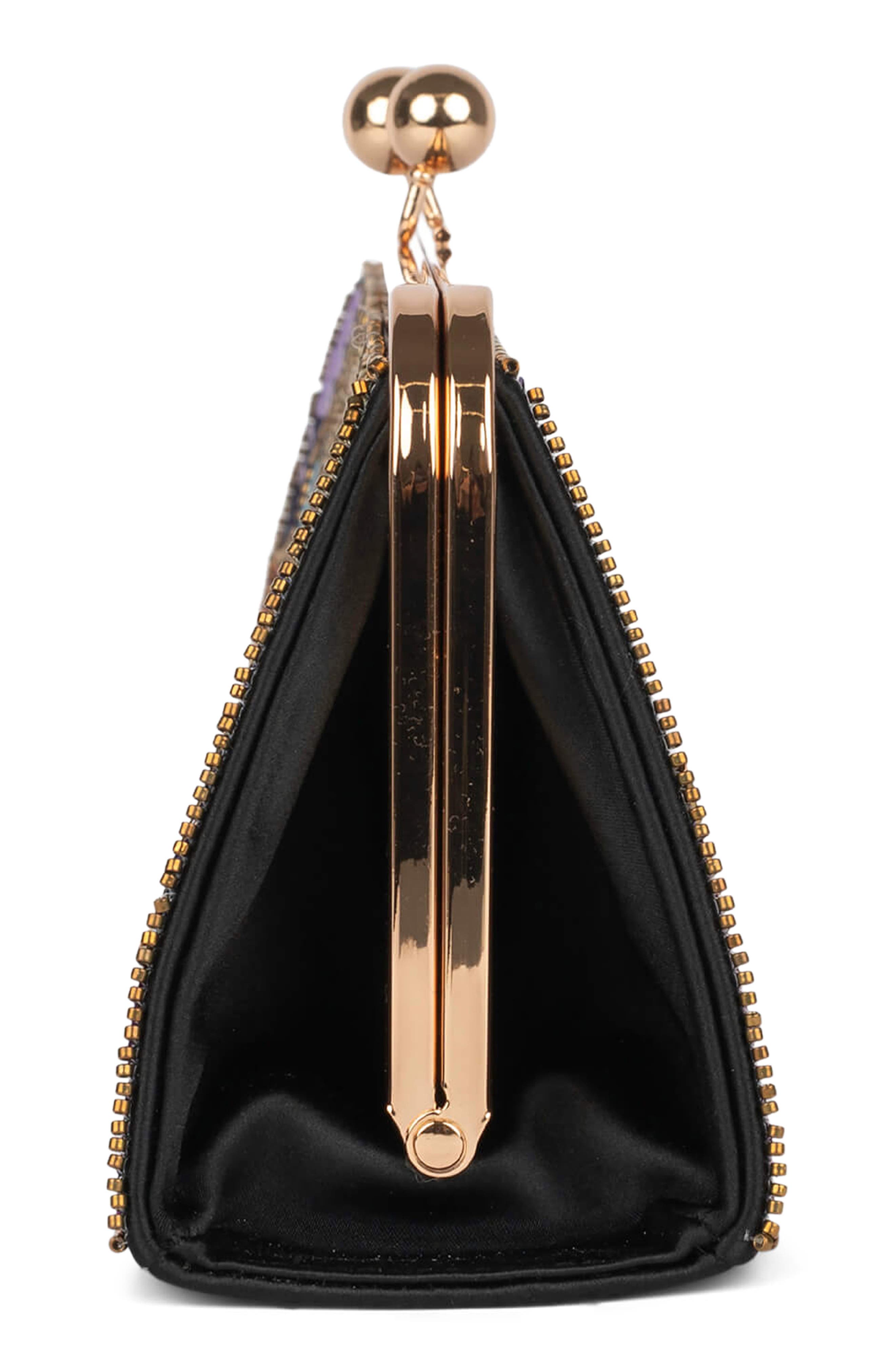 Jeffrey Campbell Marguerite Multicolor Sequin Clutch, Alternate, color, 