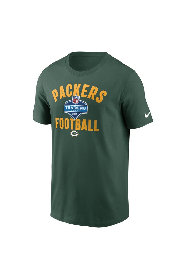 Men's Nike Green Green Bay Packers NFL Training Camp 2022 T-Shirt, Alternate, color, Green