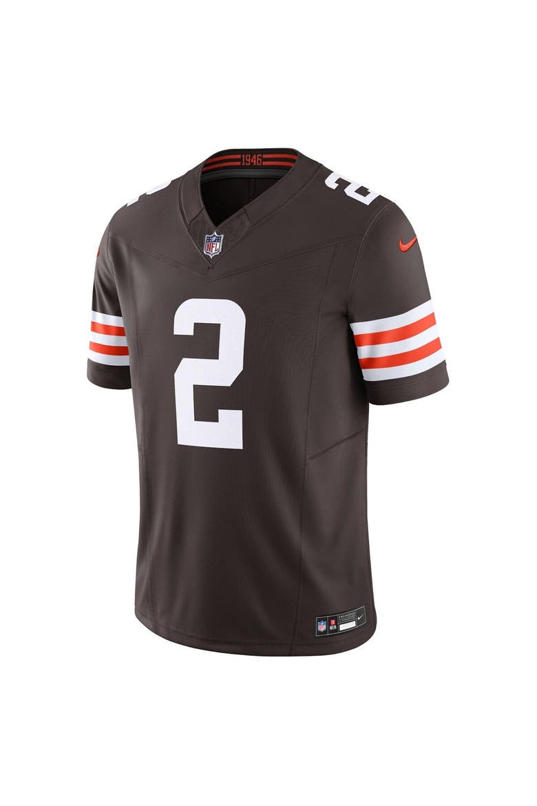 Men's Nike Amari Cooper Brown Cleveland Browns Vapor F.U.S.E. Limited Jersey, Alternate, color, Brown
