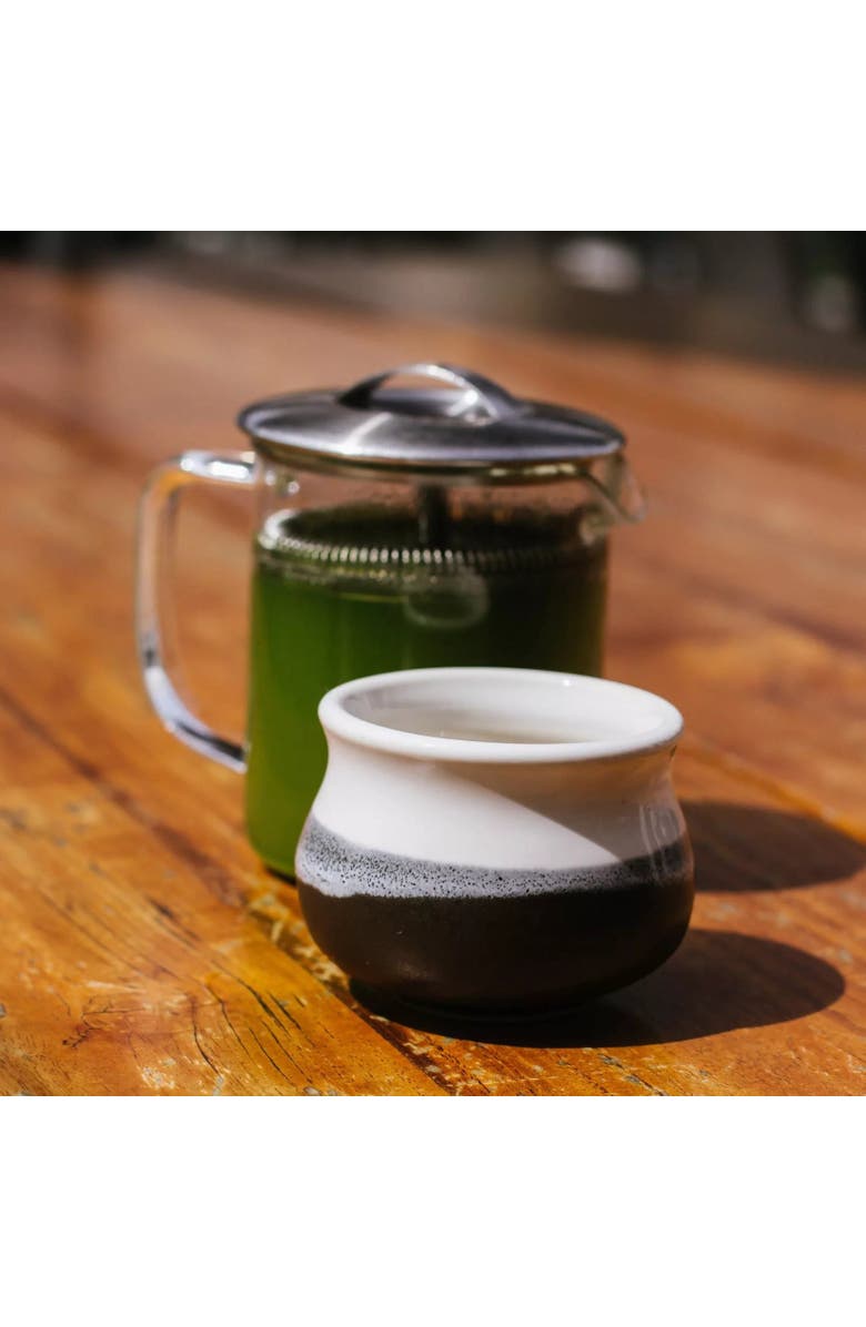 Samovar Tea Wabi Sabi Teacup, Alternate, color, Black & White