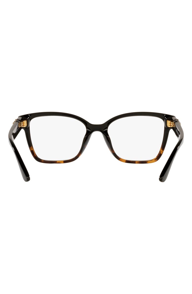 Michael Kors Karlie I 51mm Square Optical Glasses, Alternate, color, Dark Tort