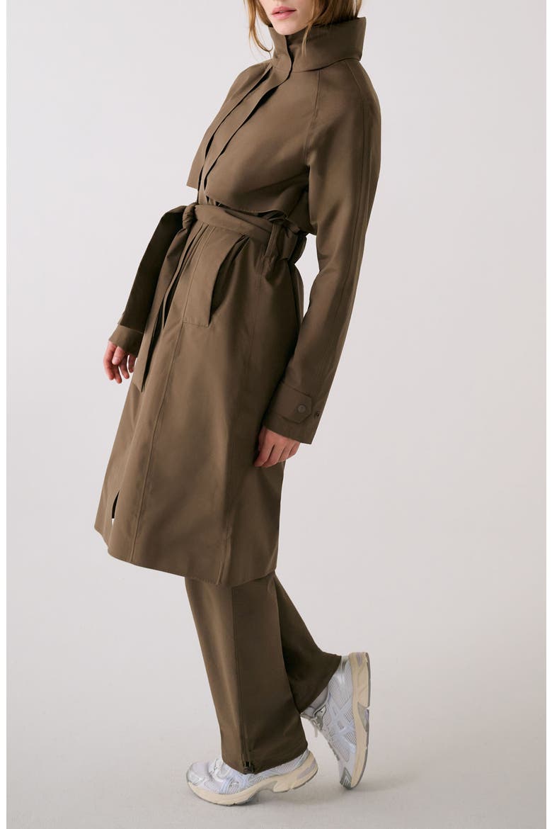 Aliz Trench Coat, Alternate, color, MOCHA