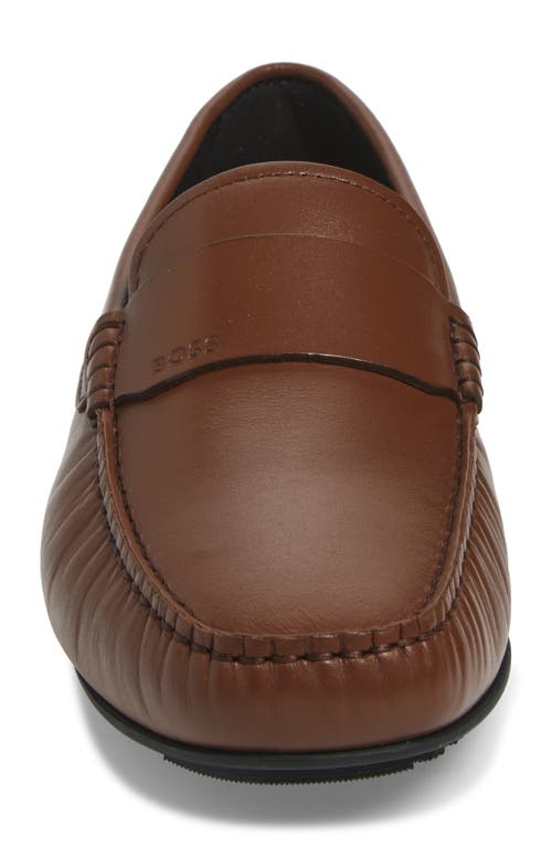 Hugo Boss Boss Noel Leather Loafer