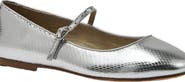 Lands' End Classic Metallic Mary Jane Flats