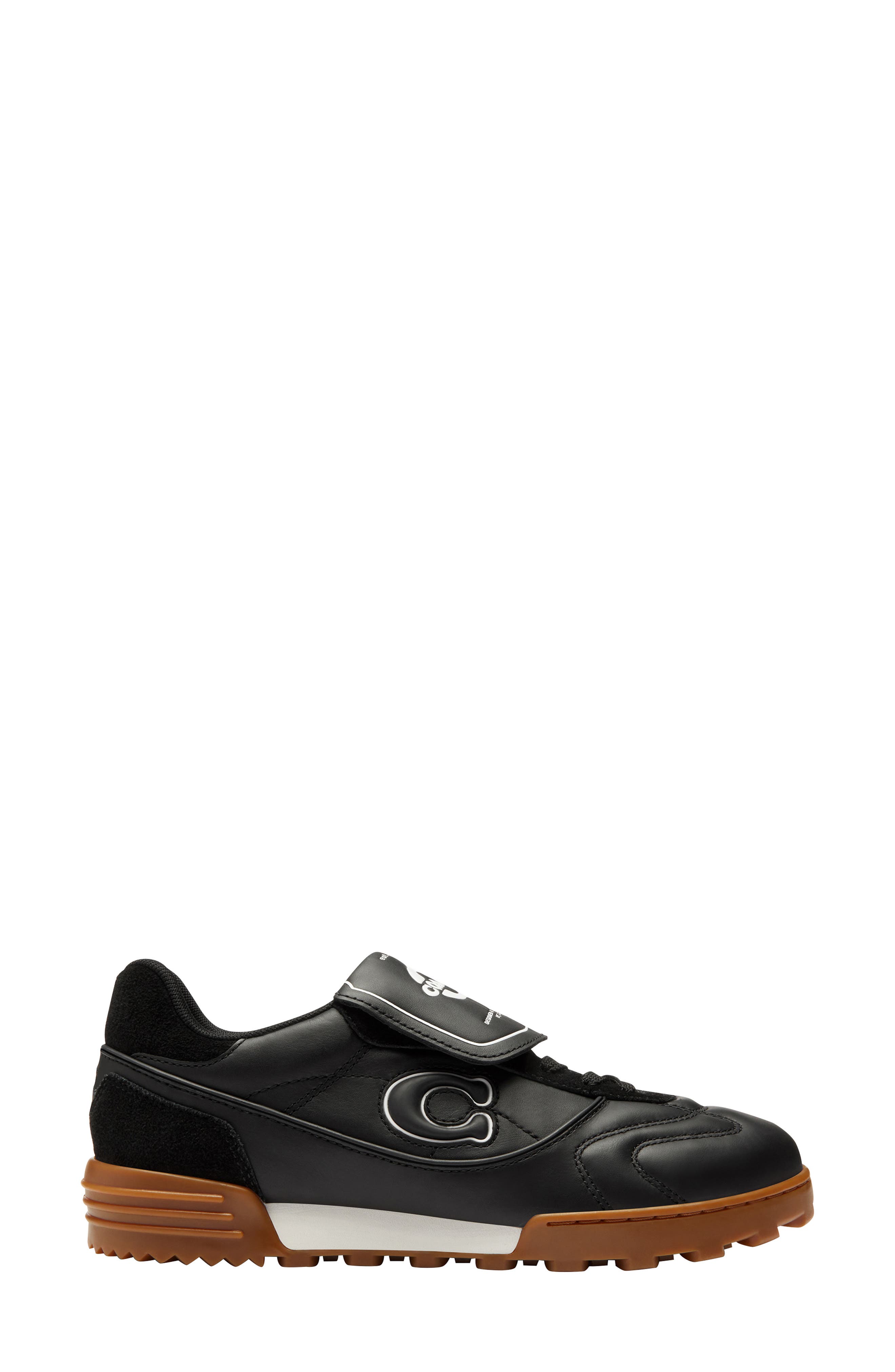 COACH Match Sneaker, Alternate, color, Black