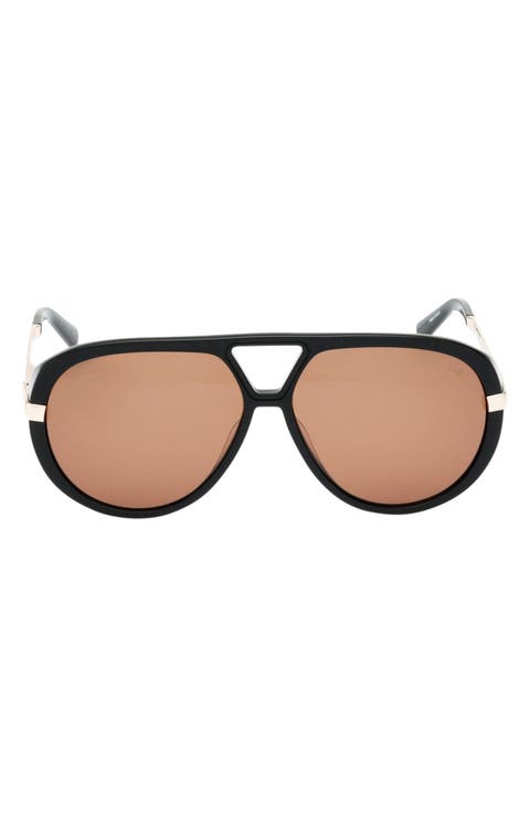 60mm Pilot Sunglasses