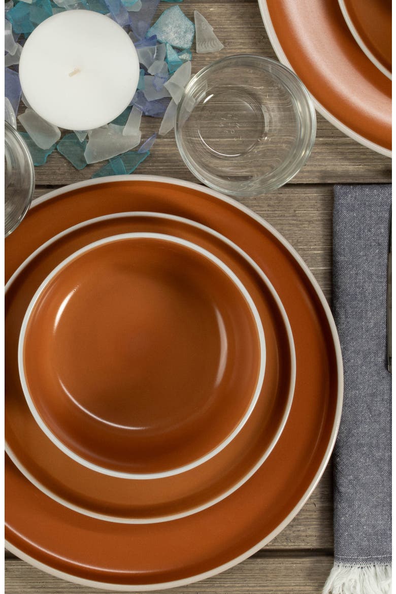 12-Piece Tempo Terracotta Dish Set, Alternate, color, TERRACOTTA